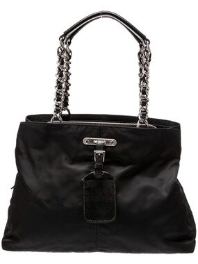 Tessuto nylon shoulder bag